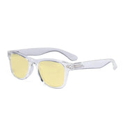 eyekeeper.com Square Blue Light Blocking Eyeglasses TMS027 Eyeglasses White Smoke Clear / without magnification