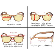 eyekeeper.com Square Blue Light Blocking Eyeglasses TMS027 Eyeglasses White Smoke Black / without magnification,Champagne / without magnification,Clear / without magnification,Grey / without magnification,Yellow / without magnification