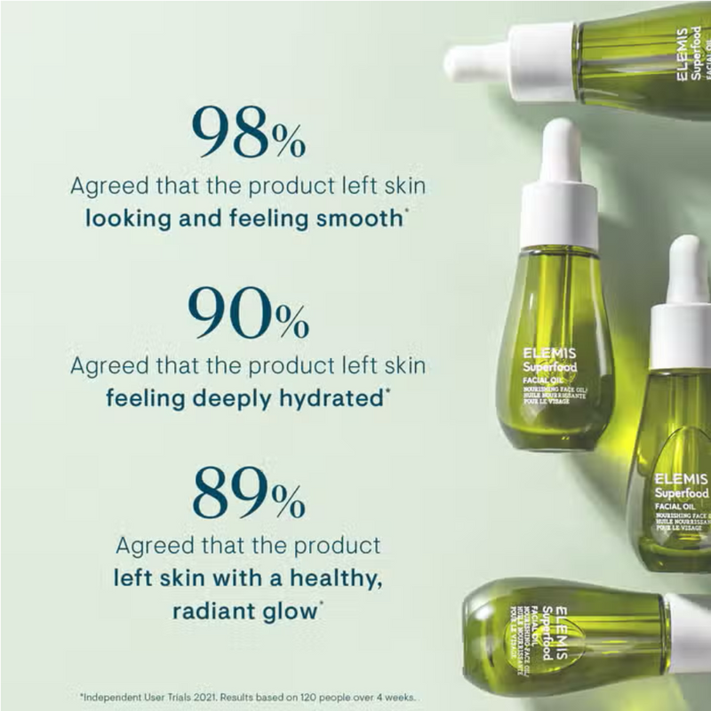 Nava Beauty Elemis Superfood Facial Oil 15ml Light Gray