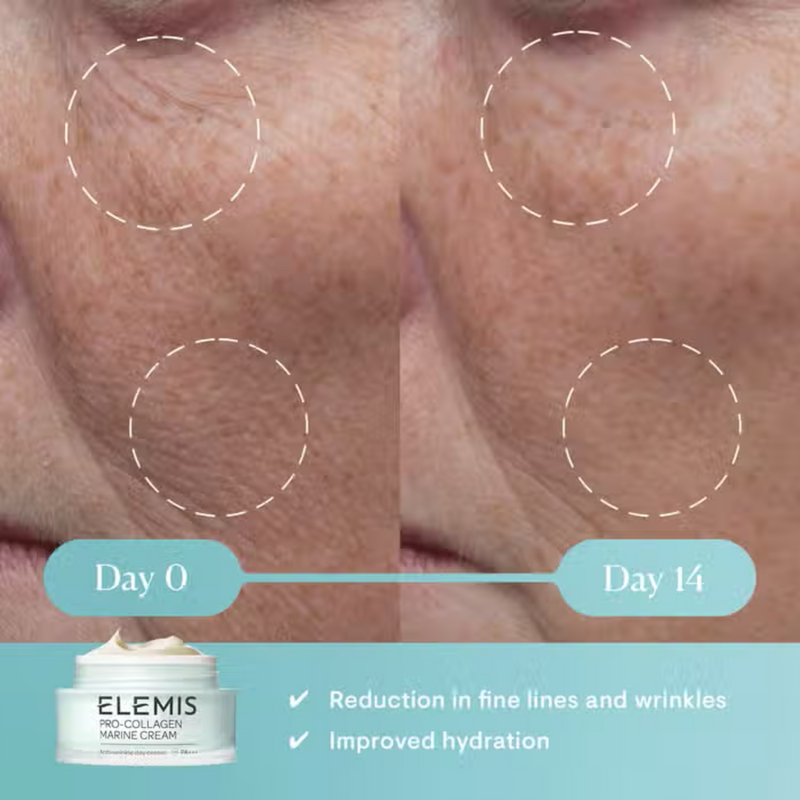Nava Beauty Elemis Pro-Collagen Marine Cream 50ml Rosy Brown