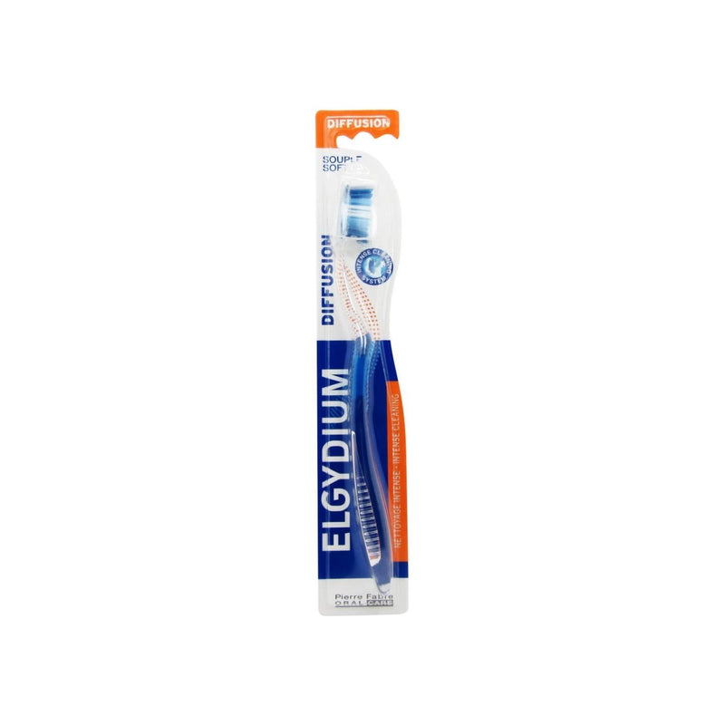 Elgydium Elgydium Diffusion Medium Toothbrush - 0.80 Oz Toothbrush Light Gray
