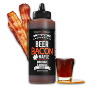Elijah's Xtreme Beer Bacon Maple BBQ Sauce BBQ Sauce Black