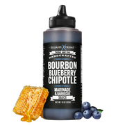 Elijah's Xtreme Bourbon Blueberry Chipotle BBQ Sauce & Marinade BBQ Sauce Black