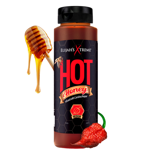 Elijah's Xtreme Elijah's Xtreme Hot Honey Hot Sauce Black