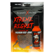 Elijah's Xtreme Xtreme Regret Spicy Beef Jerky Beef Jerky Black