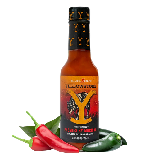 Elijah's Xtreme Enemies by Morning (Roasted Jalapeño) Hot Sauce Black