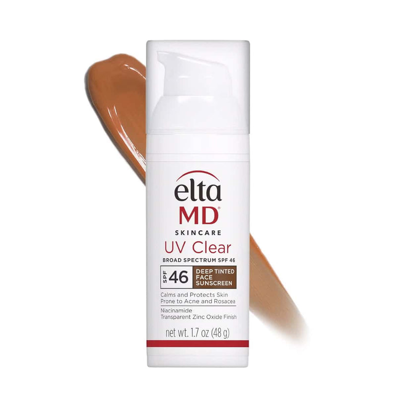 Nava Beauty EltaMD UV Clear Deep Tinted Broad-Spectrum SPF 46 1.7 OZ Skincare White Smoke