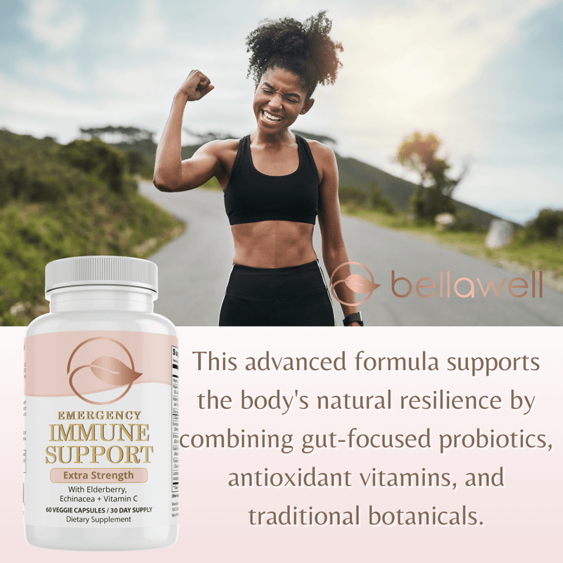 Emergency Immune Support – Daily Wellness with Probiotics by Bellawell