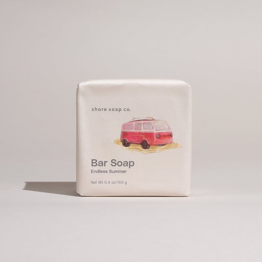 Shore Soap Co. Endless Summer Bar Soap Bar Soap Light Gray Single Bar,3 for $24