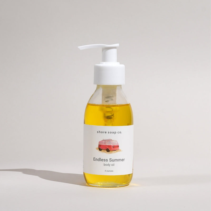 Shore Soap Co. Endless Summer Body Oil Body Oil Light Gray