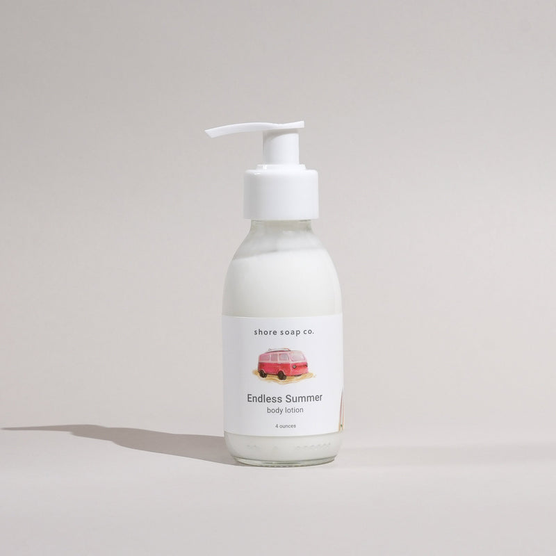 Shore Soap Co. Endless Summer Body Lotion Body Lotion Light Gray 4 ounce