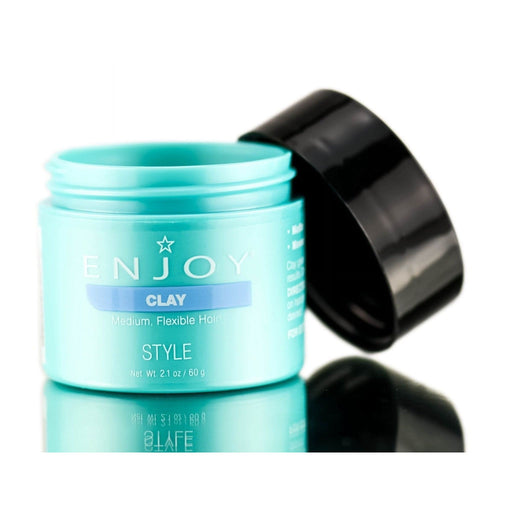 VIP Extensions Enjoy Styling Clay, 2.1 oz Pomade White Smoke