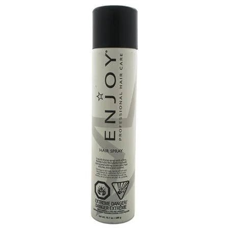VIP Extensions Enjoy Hair Finishing Spray, 10 oz Hairspray Dark Sea Green