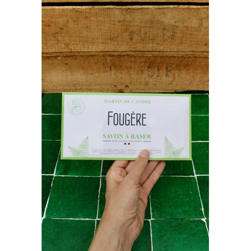 Martin de Candre Martin de Candre Fern Fougere Collection Shaving Soap Shaving Soap Sienna Envelope