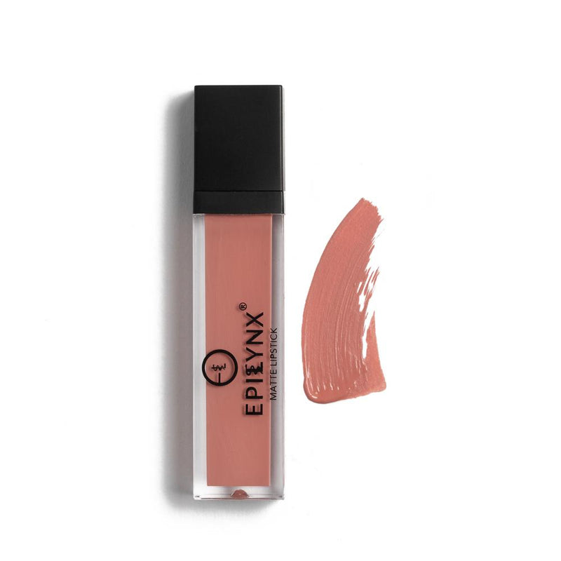 EpiLynx Color Intense Liquid Lipsticks & High Shine Lip Glosses – Vegan, Gluten-Free, Long-Wear Rosy Brown Fruit de la Passion (Matte),Terra (Matte),Skinny Dip (Gloss),Frost Bite (Gloss),Sweet Tooth (Gloss),Funfetti (Gloss)