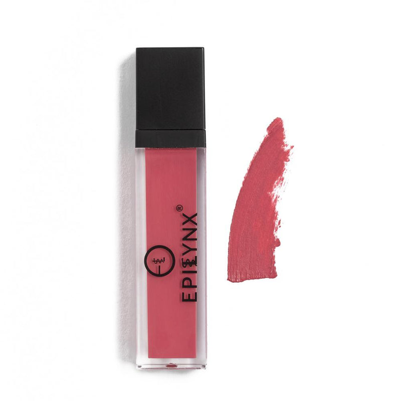 EpiLynx Color Intense Liquid Lipsticks & High Shine Lip Glosses – Vegan, Gluten-Free, Long-Wear Maroon Fruit de la Passion (Matte),Terra (Matte),Skinny Dip (Gloss),Frost Bite (Gloss),Sweet Tooth (Gloss),Funfetti (Gloss)