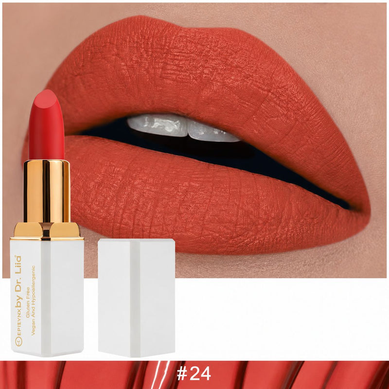 EpiLynx Hydrating Matte Lipstick for Dry Lips Lipstick White Smoke LS-009 #24 — Bella
