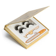 EpiLynx No-Glue Lash Kit – Waterproof Liner, Reusable Lashes & Vegan Formula Light Gray Dramatic False Lashes,Natural Looking Lashes