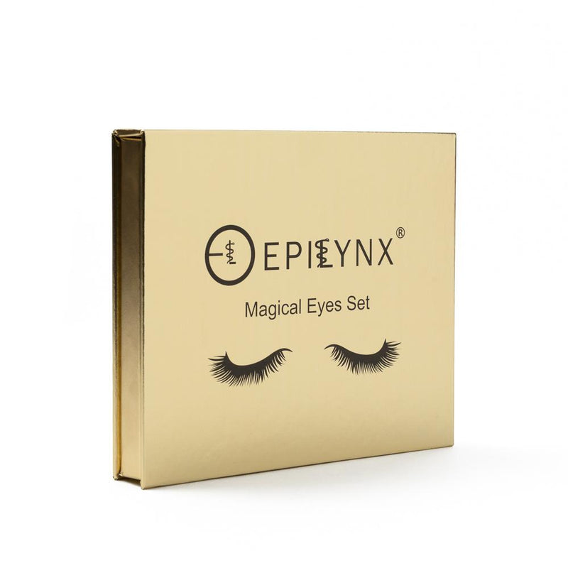 EpiLynx No-Glue Lash Kit – Waterproof Liner, Reusable Lashes & Vegan Formula Tan Dramatic False Lashes,Natural Looking Lashes