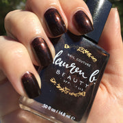 laurenbbeauty Espresso On 3rd - 7 free + Vegan Nail Polish Nail Polishes Black