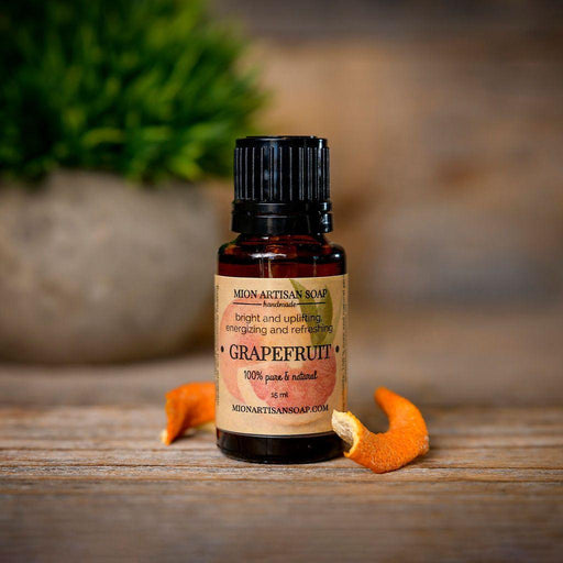 MION Artisan Soap Co. Grapefruit Essential Oil | Uplifting, Energizing Dim Gray