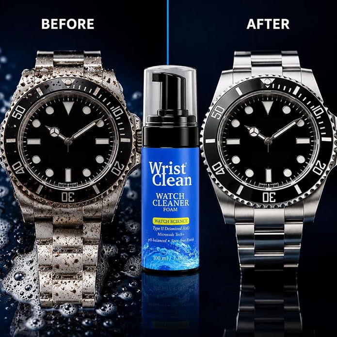 WristClean Essential Watch Cleaning Kit Watch Kits Black 1 Essential Kit