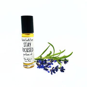 Rooted Earth Farm + Apothecary Stay Focused Perfume Oil Organic Perfumes White Smoke