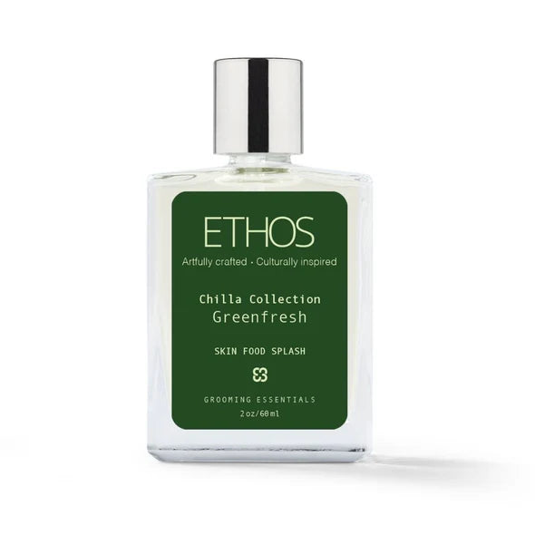 Ethos Grooming Essentials Ethos Grooming Essentials Greenfresh Shaving Collection Shaving Set White Smoke Skin Food Splash 2 oz