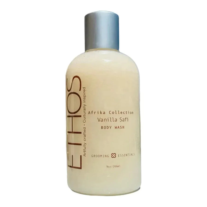 Ethos Grooming Essentials Ethos Grooming Essentials Vanilla Safi Body Wash 9 Oz Body Wash Gray
