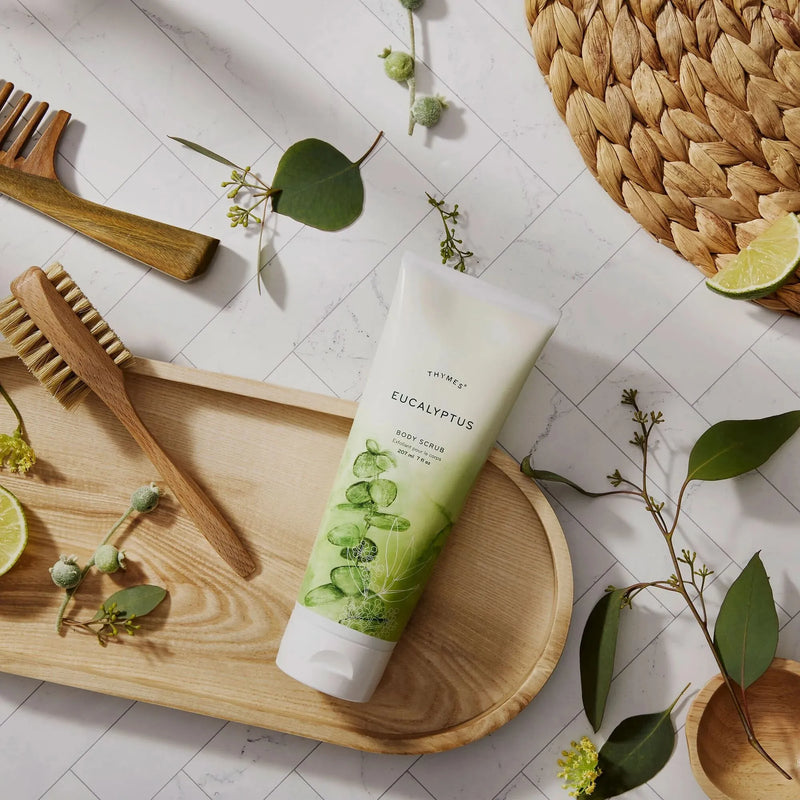Thymes Thymes Eucalyptus Body Scrub 7 Oz Body Scrub Dark Gray