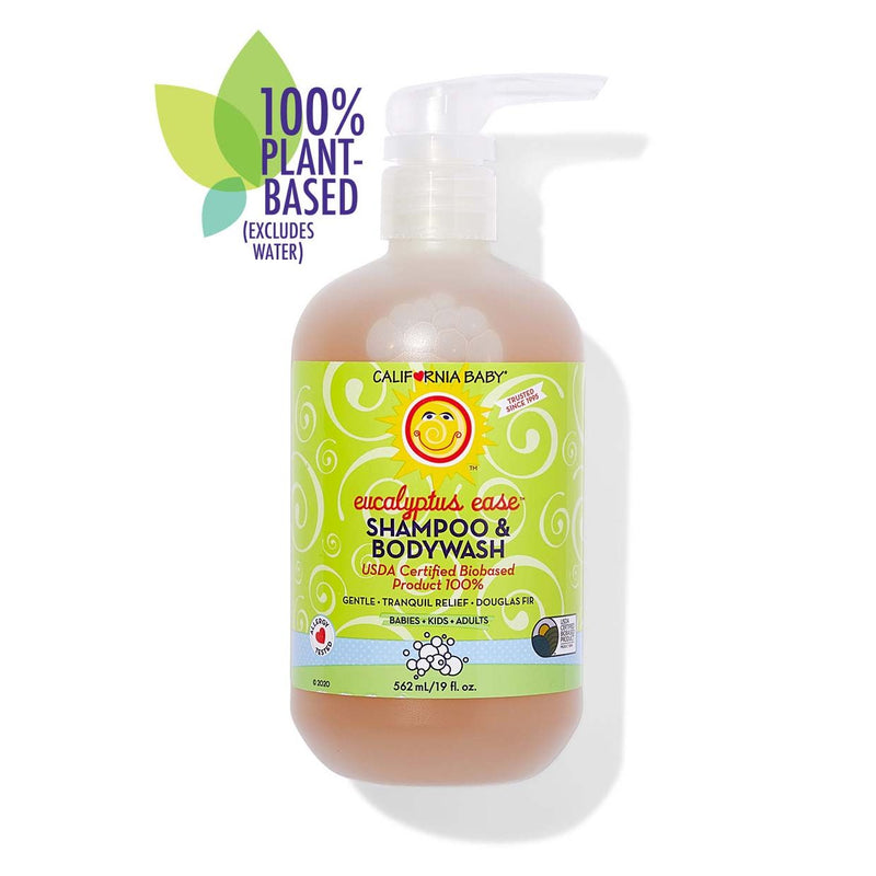 California Baby Eucalyptus Ease™ Shampoo & Bodywash Shampoo & Bodywash White Smoke 19oz/562mL