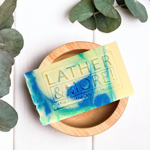 Lather and More! Eucalyptus and Spearmint Soap Soap White Smoke