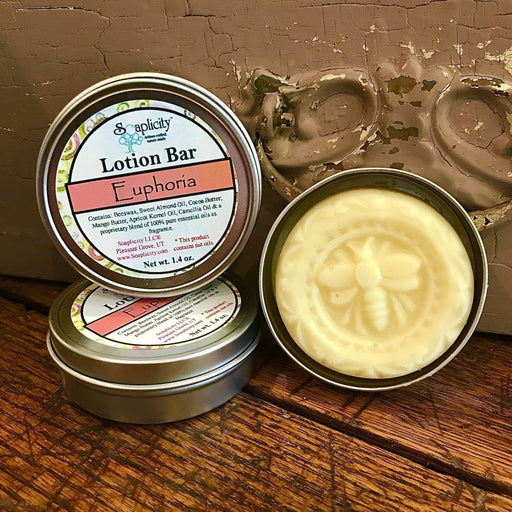Soaplicity Euphoria Lotion Bar Lotion Bar Saddle Brown