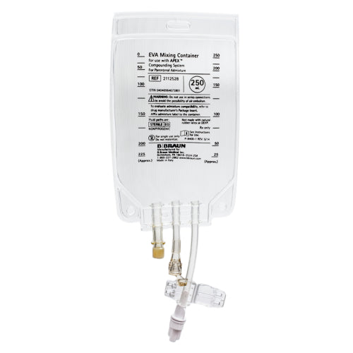B. Braun APEX Single Chamber Bag, 3000 mL, Case of 25 Medical Supplies White Smoke