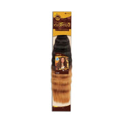VIP Extensions Eve Hair Cleopatra Wet and Wavy 100% Human Hair Remy Bulk 22" Hair Extension Chocolate 1B
