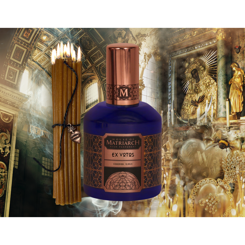 House of Matriarch High Perfumery EX VOTOS - Perfume of Miracles Perfume Dark Olive Green 50ml