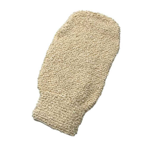 Shave Essentials Exfoliating Shower Mitt Shower Sponges, Brushes & Scrubs White Smoke