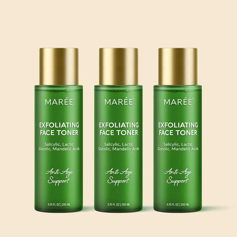 Maree Daily Glow Exfoliating Toner Antique White 3 items - Best price