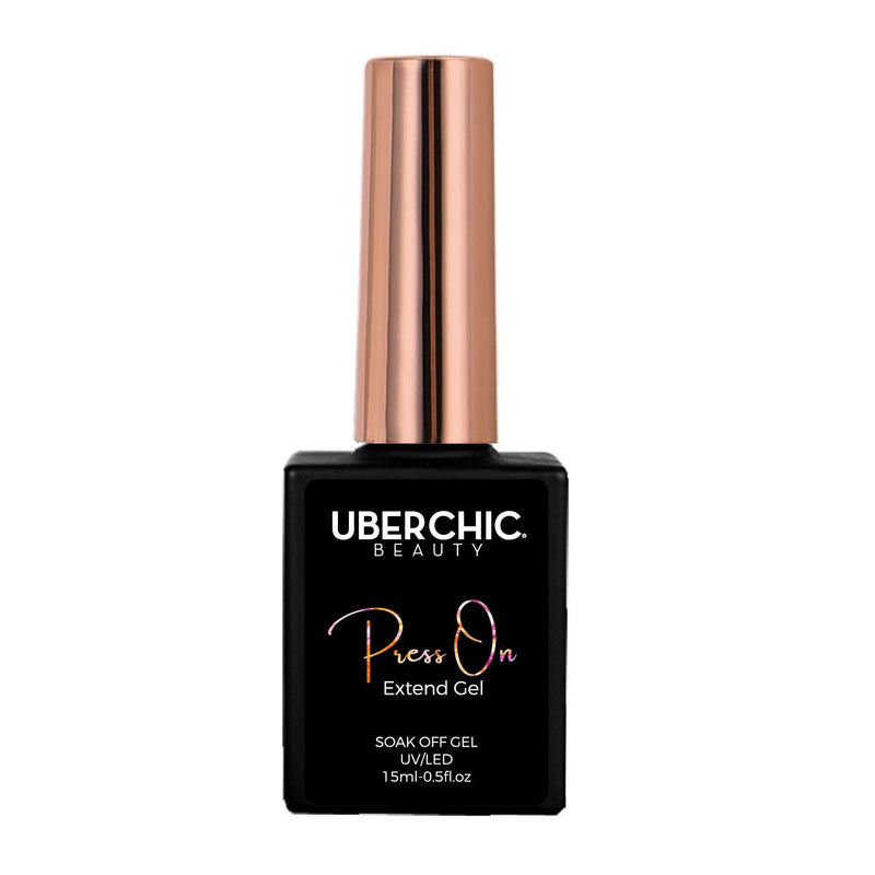 UberChic Beauty Soak-Off Nail Extension Extend Gel Gel Polish Tan