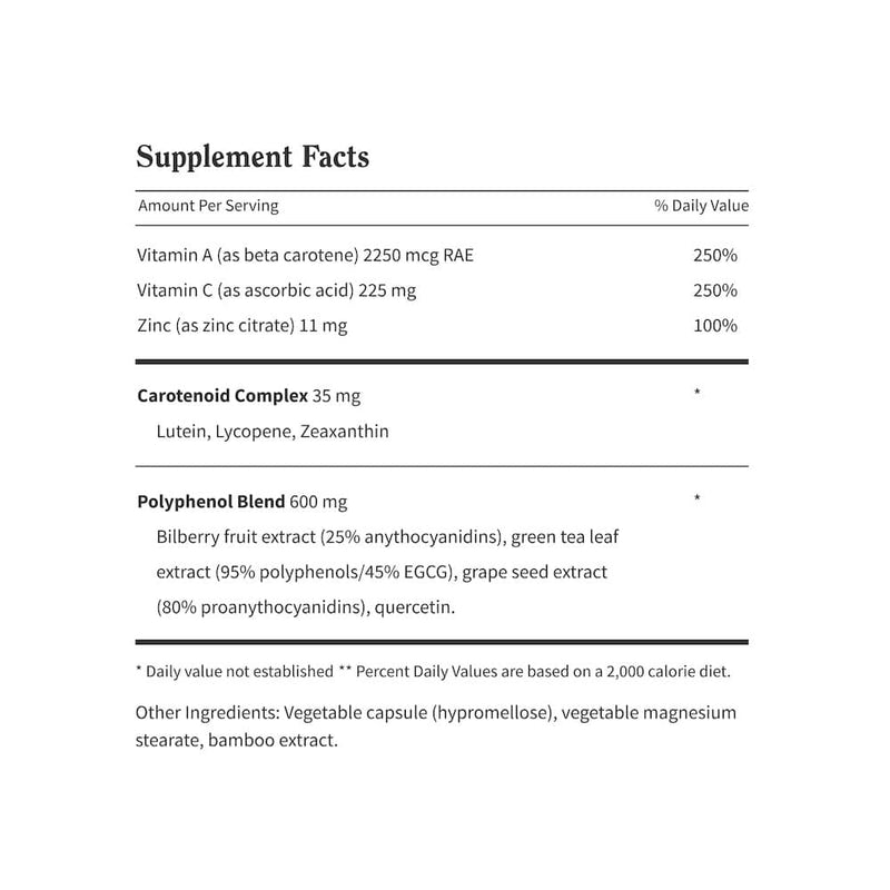 Snap Supplements Eye Health White Smoke