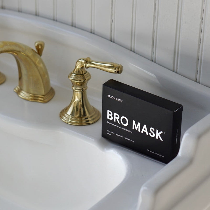 JAXON LANE Bro Mask Eye Gels - Cooling Eye Gels (6 Pack) Mask Dark Gray