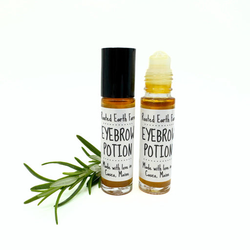 Rooted Earth Farm + Apothecary Eyebrow Potion Eyelashes + Eyebrows White Smoke 1 bottle,2 bottles