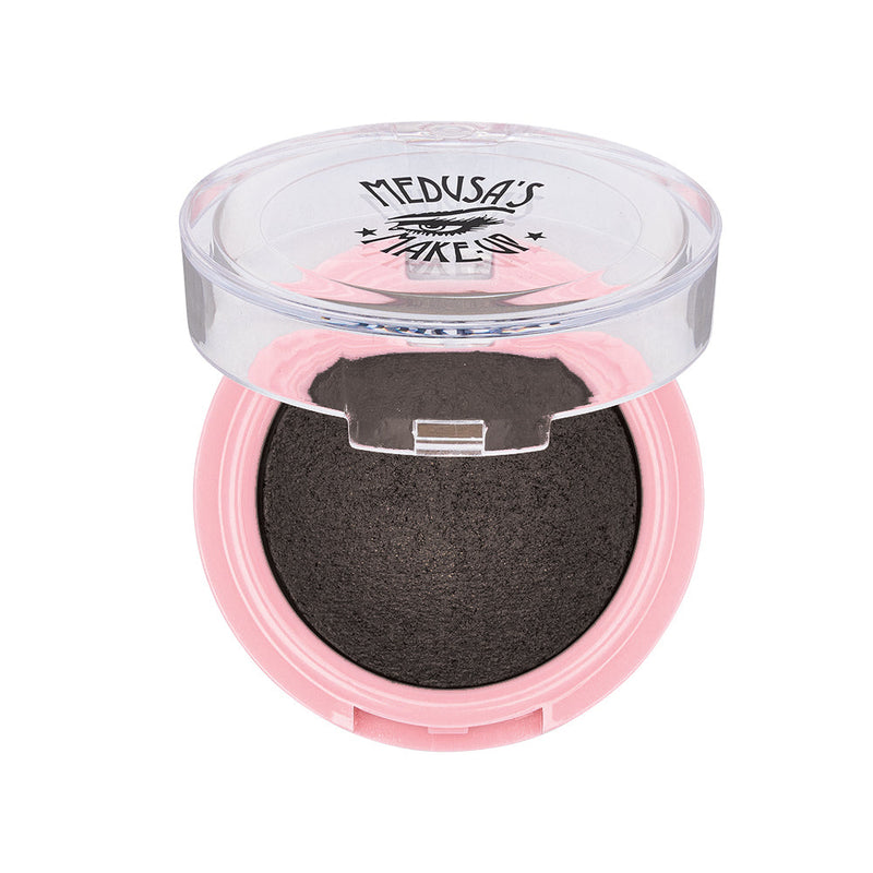 Medusa's Makeup Baked Eyeshadow - Blackest Black White Smoke