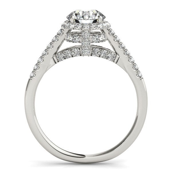 Bids.com 14k White Gold Round Cut Pave Set Shank Diamond Engagement Ring (1 3/8 cttw) Rings White Smoke 3 / White Gold,3.5 / White Gold,4 / White Gold,4.5 / White Gold,5 / White Gold,5.5 / White Gold,6 / White Gold,6.5 / White Gold,7 / White Gold,7.5 / White Gold,8 / White Gold,8.5 / White Gold,9 / White Gold