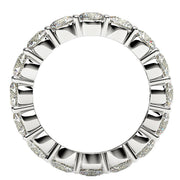 Bids.com Round Cut Lab Grown Diamond Eternity Ring in 14k White Gold (4 cttw FG/VS2) Rings White Smoke 4 / White Gold,4.5 / White Gold,5 / White Gold,5.5 / White Gold,6 / White Gold,6.5 / White Gold,7 / White Gold,7.5 / White Gold,8 / White Gold,8.5 / White Gold,9 / White Gold