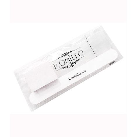 nbmsupply KOMILFO DISPOSABLE SET №2 FILE 120/150 AND BUFF 120/120   566005 White Smoke