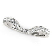 Bids.com 14k White Gold Curved Style Wedding Ring with Diamonds (1/3 cttw) Rings White Smoke 3 / White Gold,3.5 / White Gold,4 / White Gold,4.5 / White Gold,5 / White Gold,5.5 / White Gold,6 / White Gold,6.5 / White Gold,7 / White Gold,7.5 / White Gold,8 / White Gold,8.5 / White Gold,9 / White Gold