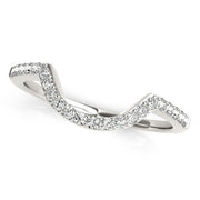 Bids.com 14k White Gold Curved Diamond Wedding Band (1/3 cttw) Rings White Smoke 3 / White Gold,3.5 / White Gold,4 / White Gold,4.5 / White Gold,5 / White Gold,5.5 / White Gold,6 / White Gold,6.5 / White Gold,7 / White Gold,7.5 / White Gold,8 / White Gold,8.5 / White Gold,9 / White Gold
