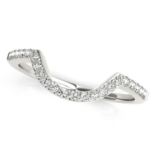 Bids.com 14k White Gold Curved Diamond Wedding Band (1/3 cttw) Rings White Smoke 3 / White Gold,3.5 / White Gold,4 / White Gold,4.5 / White Gold,5 / White Gold,5.5 / White Gold,6 / White Gold,6.5 / White Gold,7 / White Gold,7.5 / White Gold,8 / White Gold,8.5 / White Gold,9 / White Gold