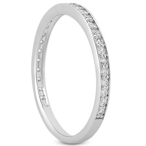 Bids.com 14k White Gold Micro-pave Diamond Wedding Ring Band Set 3/4 Around Rings White Smoke 4 / White Gold,4.5 / White Gold,5 / White Gold,5.5 / White Gold,6 / White Gold,6.5 / White Gold,7 / White Gold,7.5 / White Gold,8 / White Gold,8.5 / White Gold,9 / White Gold